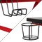 Flash Furniture Red Gaming Ergonomic Desk with Cup Holder and Headphone Hook NAN-RS-G1030-RD-GG - alternate 9